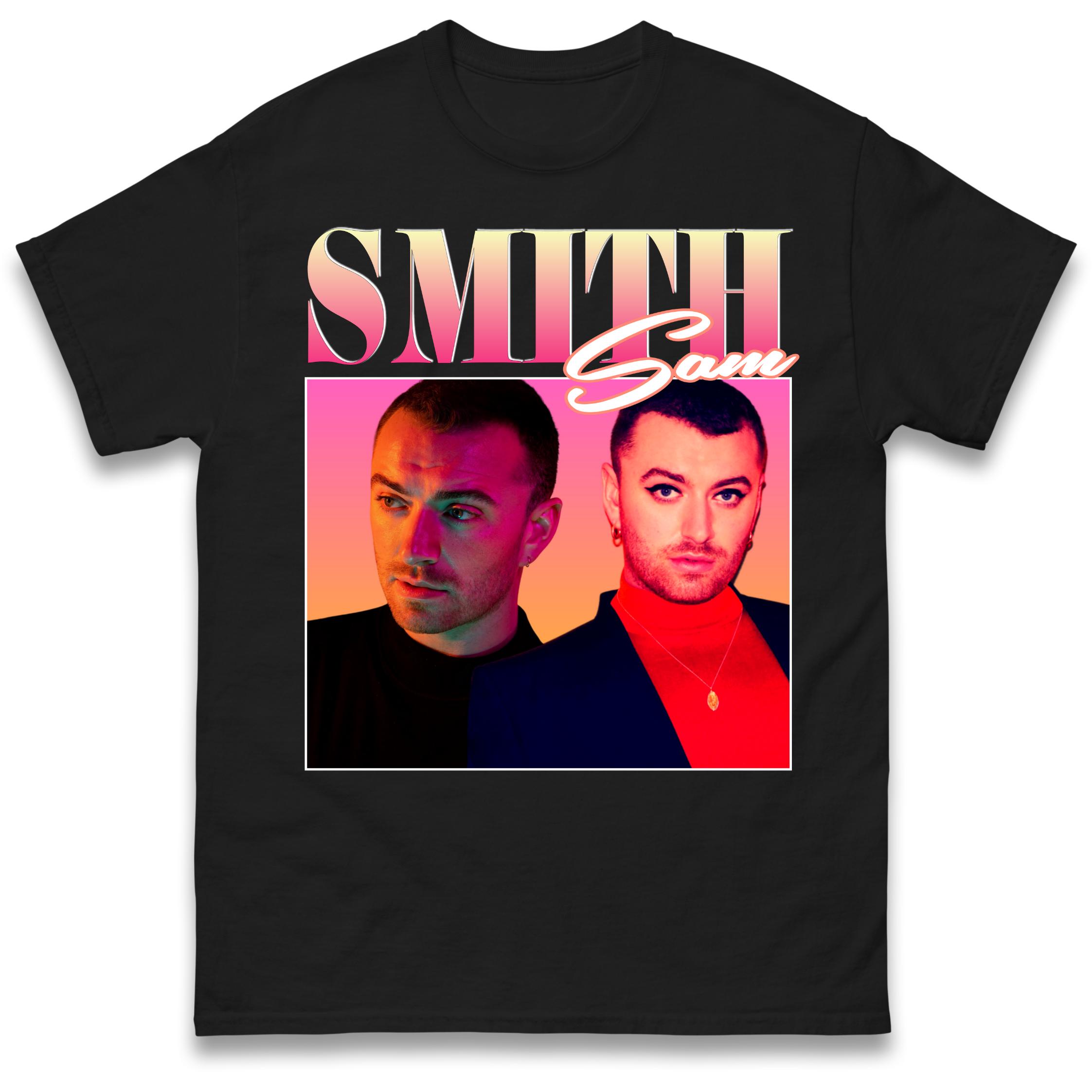 

Футболка Sam Smith Мужская Женская Топы Унисекс Футболки 100% Хлопок 4XL
