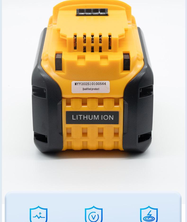 Compatible 6.0A Battery for DeWalt 20V-60V Tools
