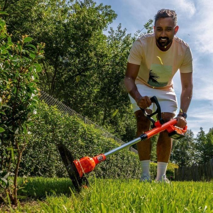 Battery Edger - Dual Power - POWDPG75411 – 20 V and 260 Mm Ø, Without Battery or Charger, 2-in-1