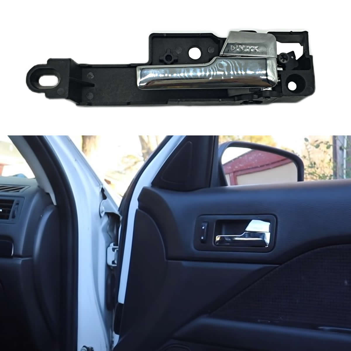 

Внутренняя ручка передней двери для Fusion 2006-2012 MKZ 2007-2012 Mercury Milan 2006-2011 Заменяет 6E5Z-5422601-A 6E5Z-5422600-AA