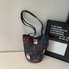 Bucket Bag Women's Cartoon Shoulder Crossbody Bag
