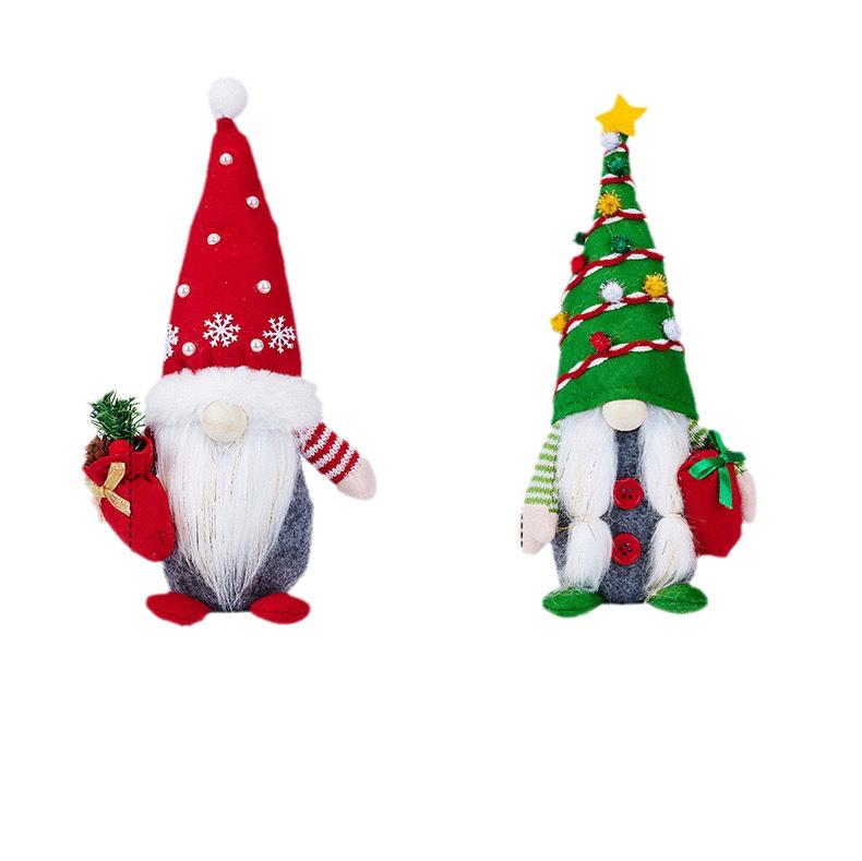 Cross-Border Rudolph Gnome Christmas Plush Toy - Holiday Ornament