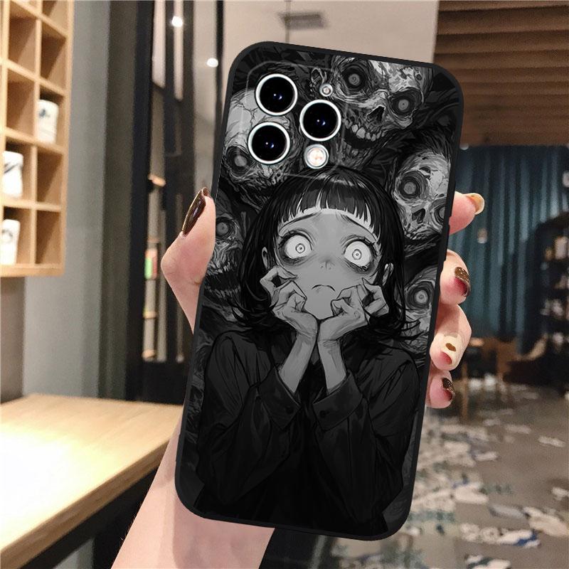 Phone Case For Iphone 17 Pro Max 17 Pro Air 16 15 14 13 Pro Max 15 16 Pro 15Plus Anime Girl Art