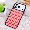 Red Cherry Summer Fruit Shockproof Phone Case for iPhone 17 Air 16e 15 11 12 14 13 Pro Max Cover Coque
