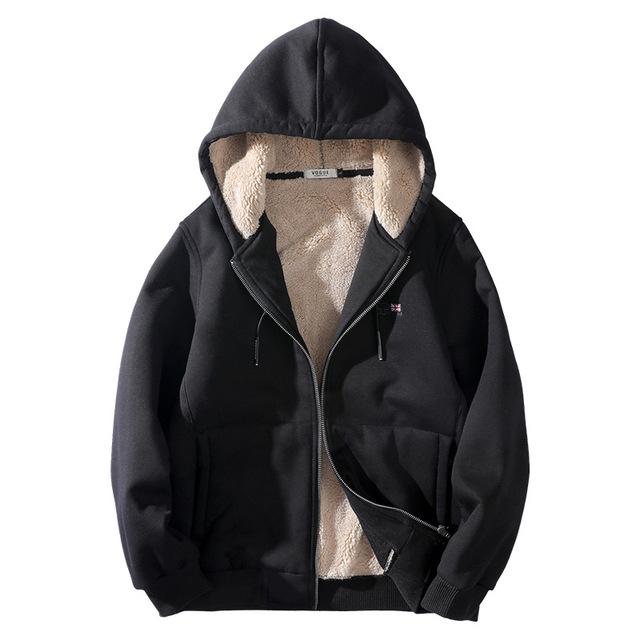 

Мужская утепленная толстовка с капюшоном L(50-60kg)