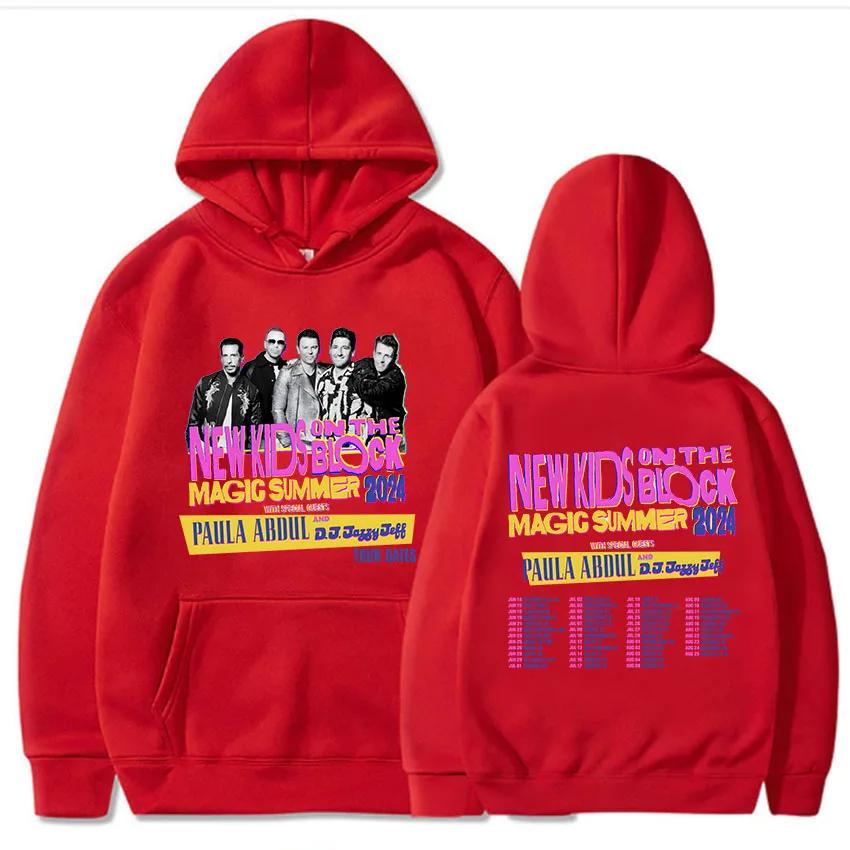 NKOTB-B The Magic Summer Tour Hoodie Sudaderas Para Mujer Women Clothing Moletom Long SleeveStreetwear Top