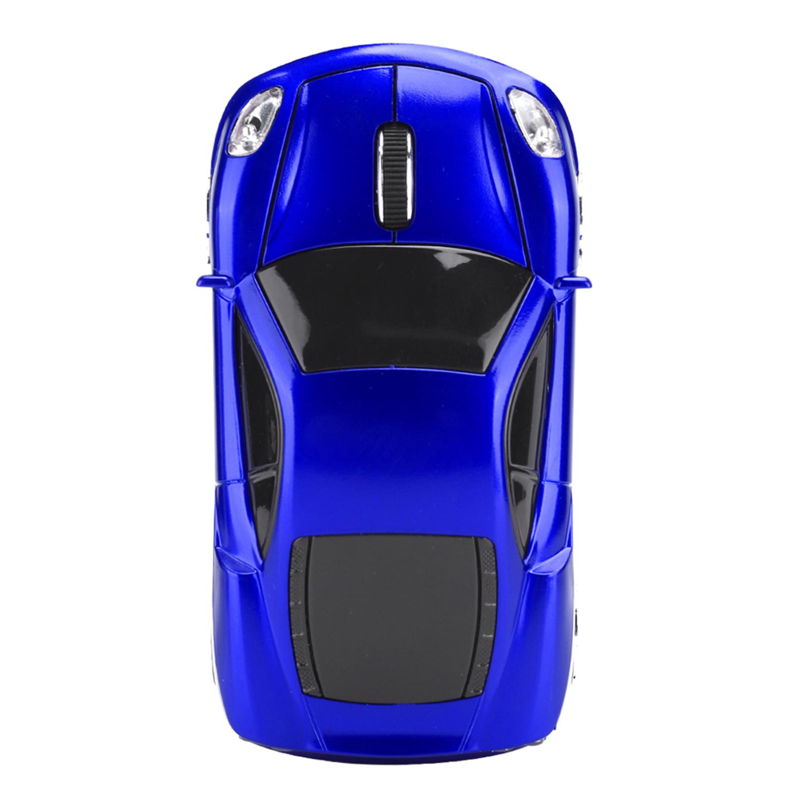 

Для модели автомобиля Ferrari Креативная беспроводная мышь 2.4G 1200DPI для ноутбукаСиняя синий