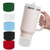 Silicone Cup Cover Ice Cup Boots Car Water Cup Bottle Protective Cover Snowflake Texture Non-Slip Cover
