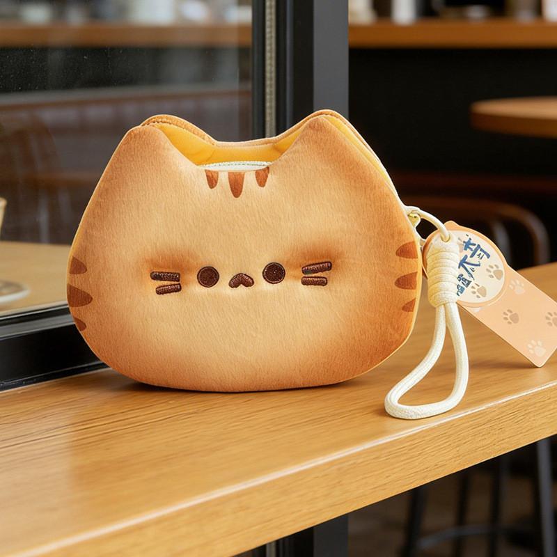 Soft Fluffy Cat And Bear Plush Pillow With Pp Cotton For Kids And Adults