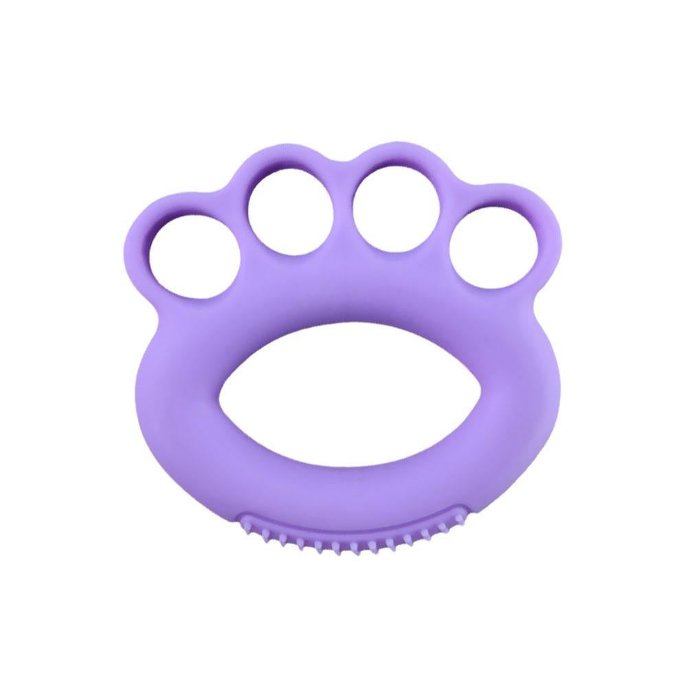 10-60LB Silicone Finger Gripper Hand Resistance Band Pow Wrist Finger Trainer Forearm Exercise Gripping Expander Stretcher J2I7