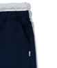YOUHEE Lace Layered Jersey Pants_Navy