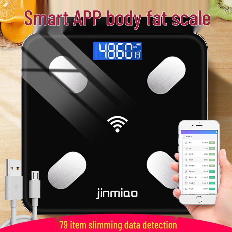 Jinmiao Intelligente Bluetooth Körperfettwaage