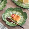 Cabbage Ceramic  Dining Plate Dessert Bowl Soup Bowl Fish Dish Western Style Steak Plates Snack Plate Fruit Dish Salad Bowls