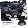 ibasenice 2pcs Chain Tensioner Chain Roller Tensioner Bearing Wheel Guide Roller Chain Slider Guide Roller Wheel Roller Bike Chain