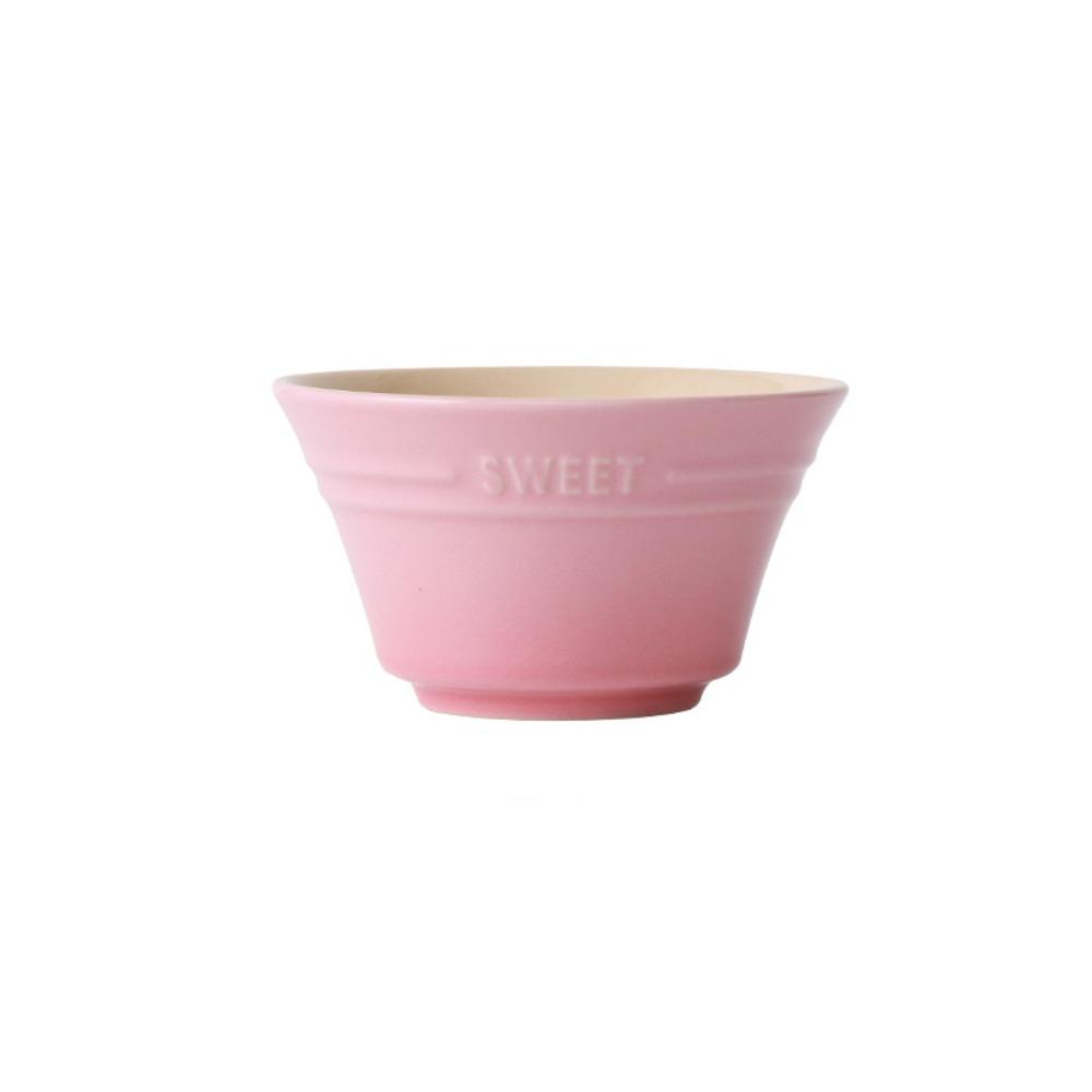 4.5 Inches Gradient Color Ceramic Rice Bowl Nordic Style Dessert Bowl Dining Bowl  Ice Cream