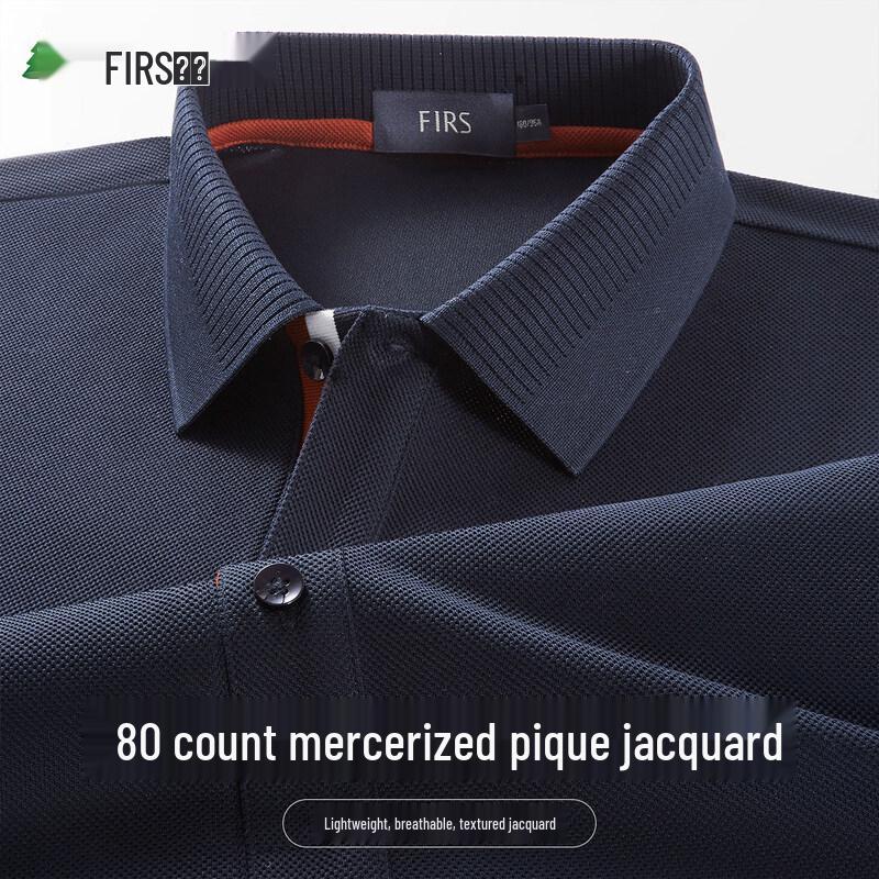 FIRS Men s Mercerized Long-Staple Cotton Polo Shirt XXXL