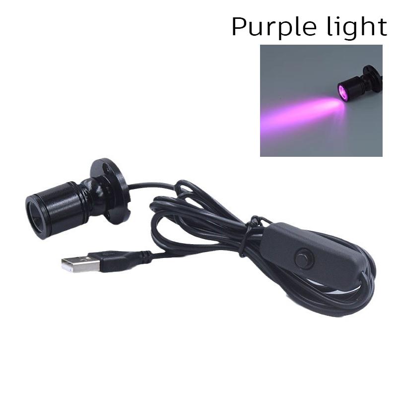 LED USB 5V 3W Led Spot Light Surface Mounted Cabinet Showcase Counter Jewelry Lamp Rotatable Angle Ceiling Mini Spotlight