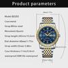 Fashion Quartz Wristwatches Gold Clock Men Luxury Watch Casual Business Analog Watches Relogio Masculino