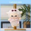 Plush Sheep Keychain With Cartoon Sunglasses And Gift For Kids