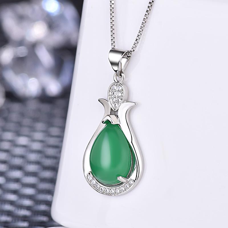 Lindon Women Necklace Pendant Copper Alloy Zircon Fashion Gift