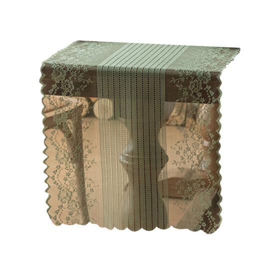 Spitzen Tischläufer Ausgestanzte Platzsets für Esstisch Kommode Buffet Dekor Faltenfreies Schutz-Tischdecke für Esstisch Zuhause Hochzeit Party