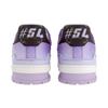 Trainer Cow Leather Low Top Skateboard Shoes Unisex Purple 1AJV97