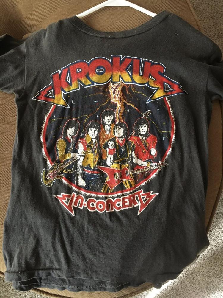 Krokus Band в Концерте Подарок для Фанатов S to 5XL Футболка MD319 Унисекс Футболка L