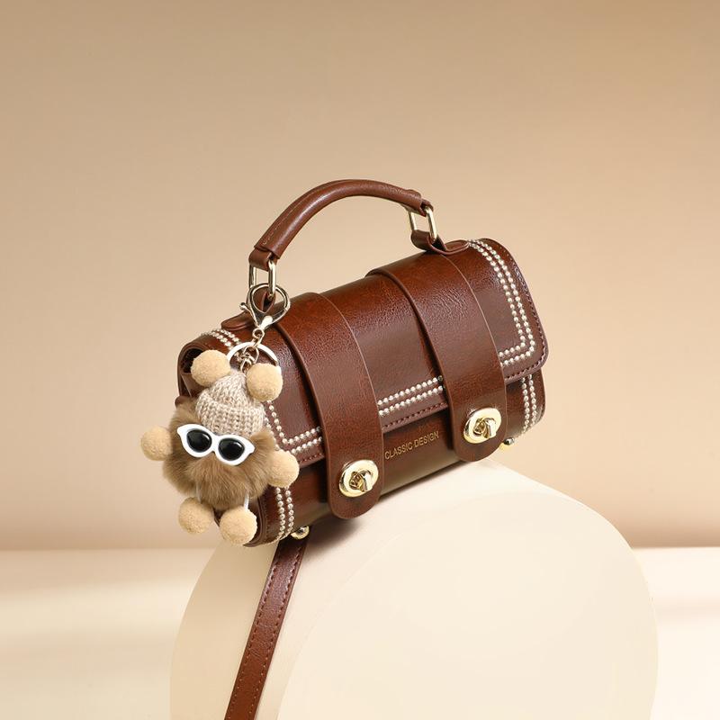 New Crossbody Bag for Women's Leather Bags for Genuine Leather This Year's Popular Portable Personalized Versatile Mini Bags