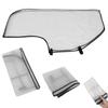 Foldable Golf Club Bag Cover for Rainy Play, Transparent PVC Golf Bag Protector Guard with Lower Fastener Point for Easy Carry and Storage