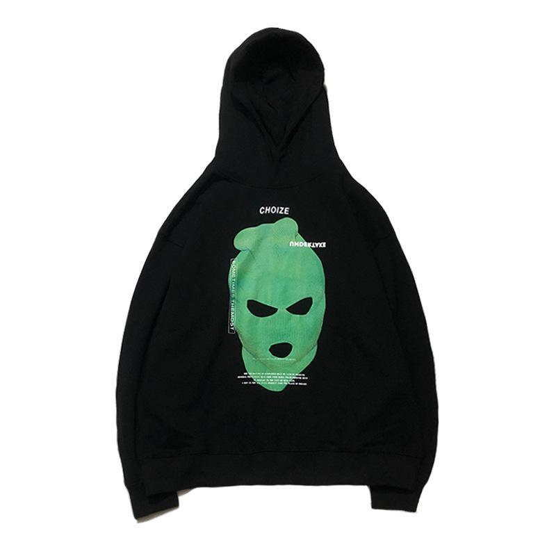 Men's Cross-Border High Street Trend Oversized Hoodie – Autumn/Winter Hong Kong Style
