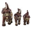 Elefant Skulptur Elefant Figur Lucky Feng Shui Träådring Elefant Staty Skulptur Rikedom Figur Gåva Heminredning