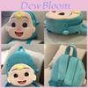 Cute Cocomelon Plush Toddler Backpack For Kids Of All Ages Perfect School Bag!