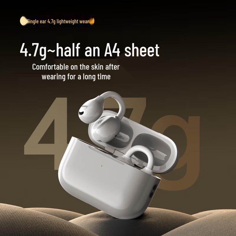 Wedoking W-Air Open-Ear Clip-On Bluetooth Sports Earbuds