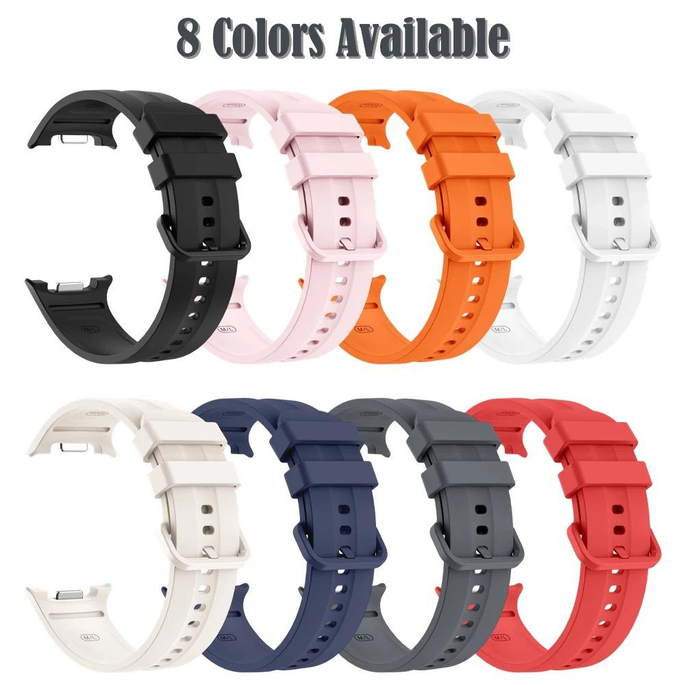 2PC Original Silicone Strap for Samsung Galaxy Watch 9 Watch Band Waterproof Replacement Band for Samsung Galaxy Watch 9/8 Strap