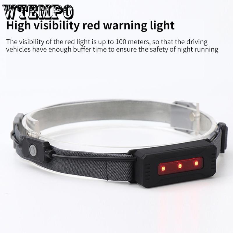 Hiking Climbing LED Headlamp Adjustable Brightness Headwear LED Headlamp for Night Lighting