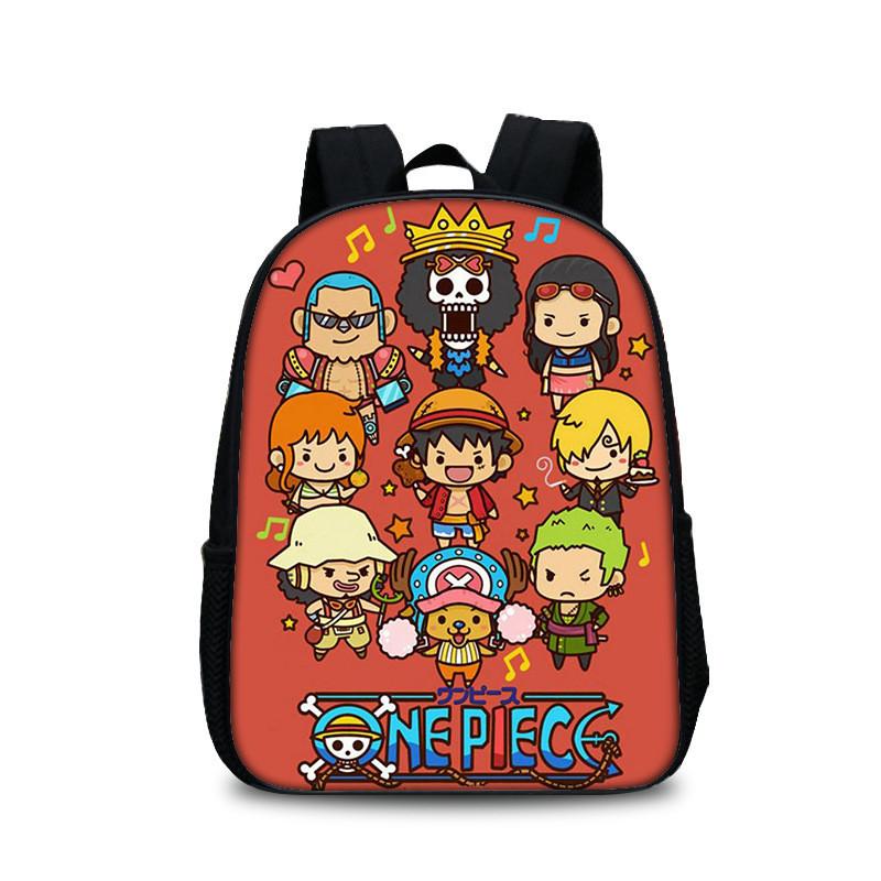 One Piece Backpack For Kids With Nylon Material And Adjustable Straps For School And Daily Use