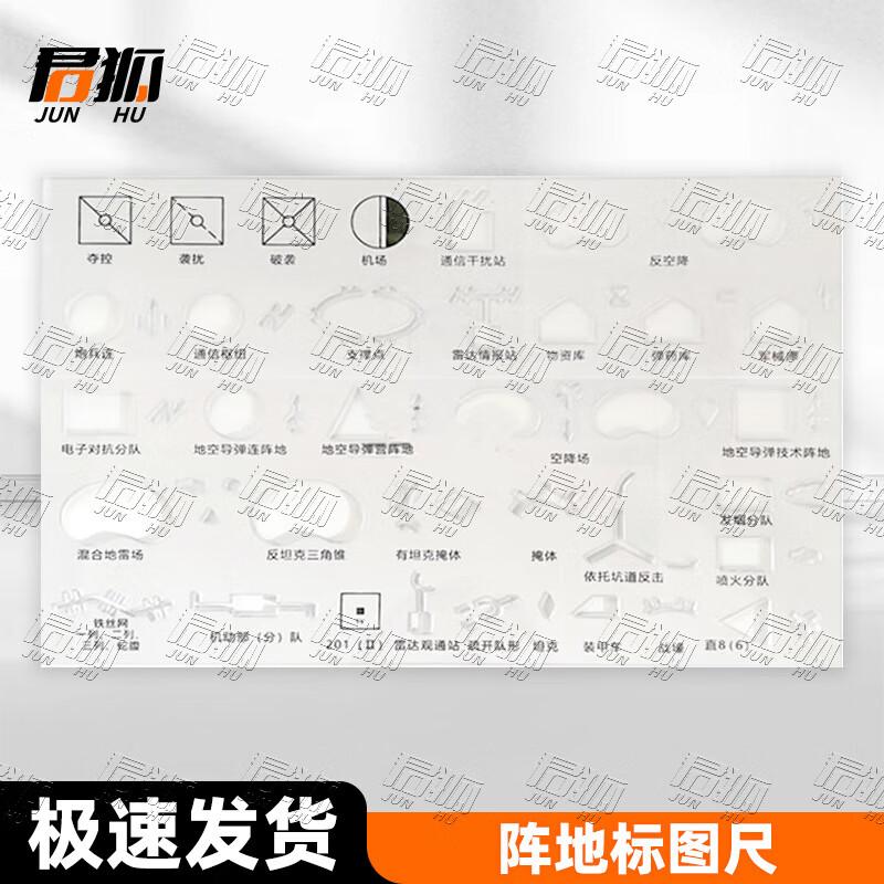 Military Map Plotting Ruler