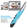 USB Computer   PC Accessory Wireless 2.4G Mouse Pen Type Personalized Innovative(Claret PR-06)