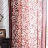 American Style Rural Floral Cotton Linen Window Curtain Blackout Valance Living Room Bedroom Drape Home Life Decor Curtains