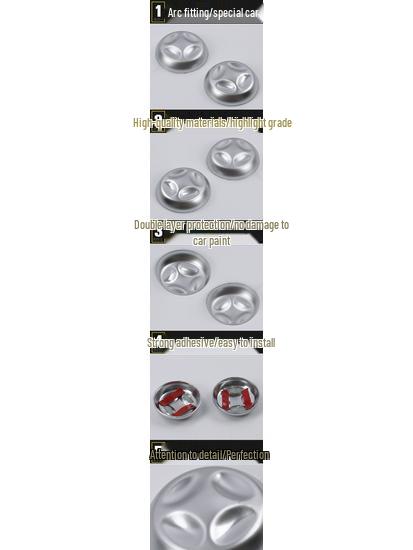 XT5 Sitzverstellschalter Dekorative Abdeckung: Passend für 16 Modelle mit galvanisiertem Sitzrückseitenknopf und hellem Aufnäher
