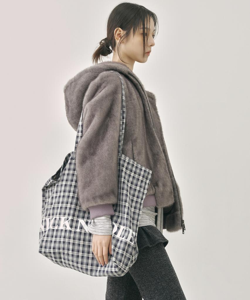 Nick&Nicole Double Check Twoway Ecobag_Navy