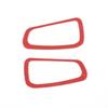 For Corvette C8 -Up Carbon Fiber A-Pillar Air Vent Frame Trim Cover Stickers