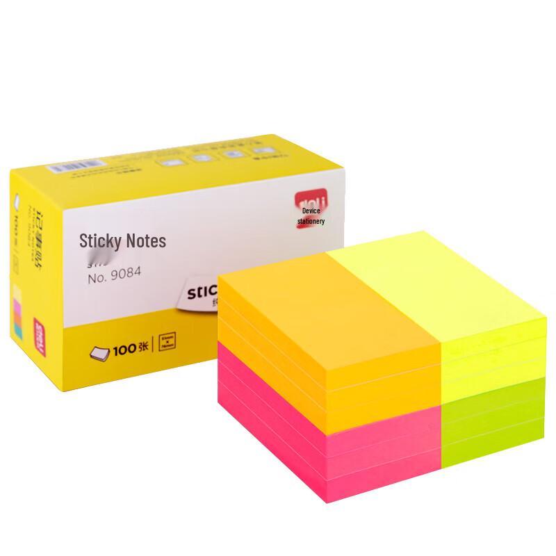 Deli 9084 Mixed Sticky Notes