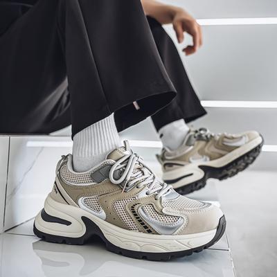 New Fashion Men's Four Seasons Comfortable  Shoes Students Male Boys Trending Soft Sole Breathable Casual Running Sneakers