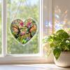 Bedroom Wall Decor Gift Suncatcher Puzzle Pendant, Durable Acrylic Window Hanging, with 3D Pendant Pattern, Stained Glass Effect Waterproof Decorative