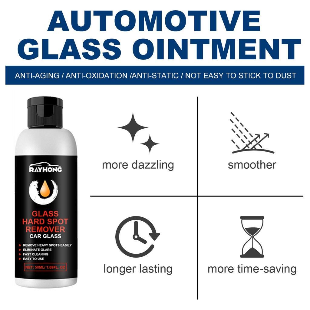 Rayhong Automotive Glass Deep Cleaning Polishing Paste With Aluminum Oxide For Scratch Removal And Surface Restoration In 50ml Box