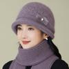 Women's Cozy Knitted Winter Beanie Hat, Korean Style Thick Warm Knit Cap, Adjustable Closure, Lightweight, Fits Well