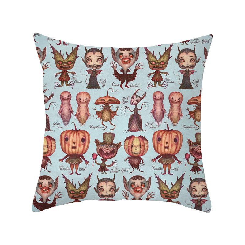 New Halloween Pumpkin Series Home Decoration Pillow Cushion Halloween Pillow Cover