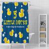 Little yellow duck cute animal Shower Curtain Waterproof Polyester Fabric Paint Bath Curtain Home Bathroom Decor Curtain Hook