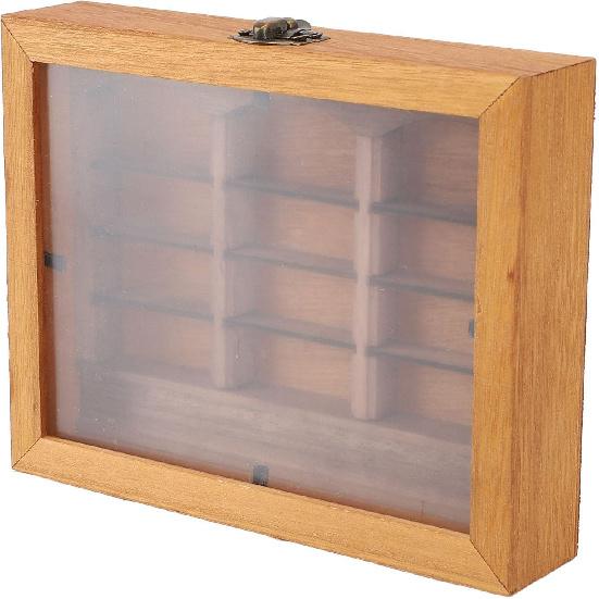 

Книжная полка для тревоги, Миниатюрные книжные коробки для снятия стресса, Витрина-шкафчик для гостиной, Настольное украшение, Декоративные коробки(Книжная полка + Мини-книги)